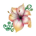 Lily Temporary Tattoo